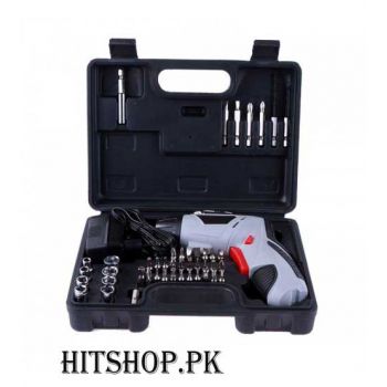 4.8V Rechargeable Electric Cordless Screwdriver Drill Set - Drill Machine - Best Price in Pakistan - HitShop.pk
